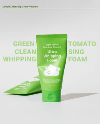 SUNGBOON EDITOR Green Tomato Deep Pore Cleansing Ultra Whipping Foam - Sk1ntro