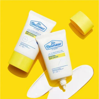 THE FACE SHOP Dr. Belmeur UV Derma Mineral Sun Cream 50ml - Sk1ntro