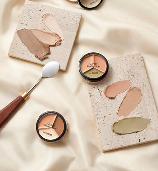 the SAEM Cover Perfection Triple Pot Concealer