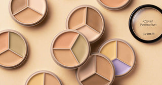 the SAEM Cover Perfection Triple Pot Concealer