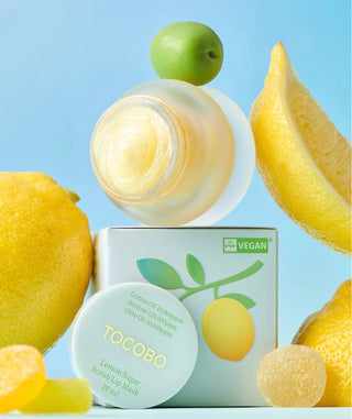 TOCOBO Lemon Sugar Scrub Lip Mask - Sk1ntro