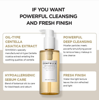 SKIN1004 Madagascar Centella Light Cleansing Oil - Sk1ntro