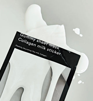 Gummy Sheet Mask Collagen Milk Sticker - Sk1ntro