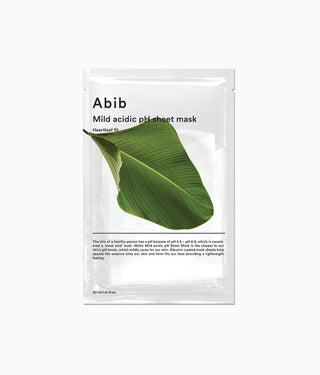 HeartLeaf Fit Mild Acidic pH Sheet Mask