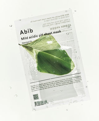 HeartLeaf Fit Mild Acidic pH Sheet Mask - Sk1ntro