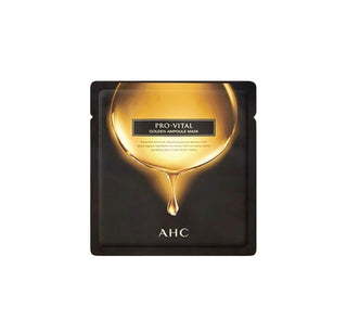 AHC Pro Vital Golden Ampoule Mask Box Set (4 Sheets) - Sk1ntro