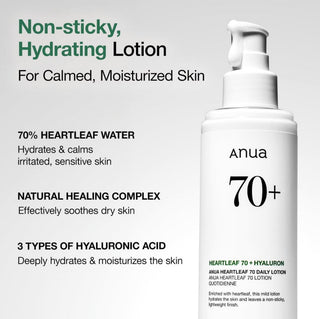 Anua Heartleaf 70% Daily Lotion 200ml - Sk1ntro