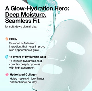 Anua PDRN Hyaluronic Acid Capsule 100 Serum Mask Sheet