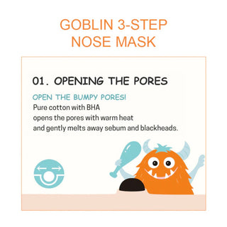 A'pieu Goblin Blackhead 3-step Nose Sheet