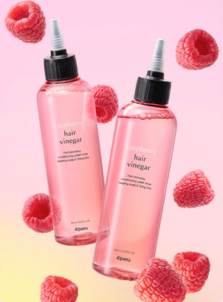 A'pieu Raspberry Hair Vinegar 400ml Refill - Sk1ntro