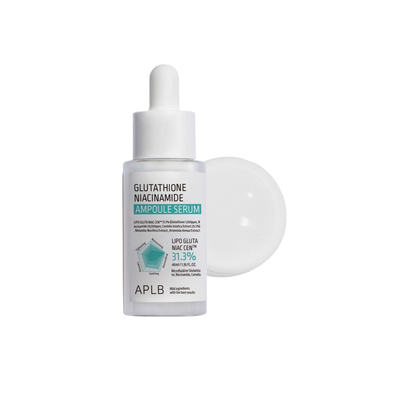 glutathione korean serum APLB Glutathione Niacinamide Ampoule Serum 40ml – Dark Spot & Brightening Korean Serum glutathione korean serum APLB Glutathione Niacinamide Ampoule Serum 40ml – Dark Spot & Brightening Korean Serum