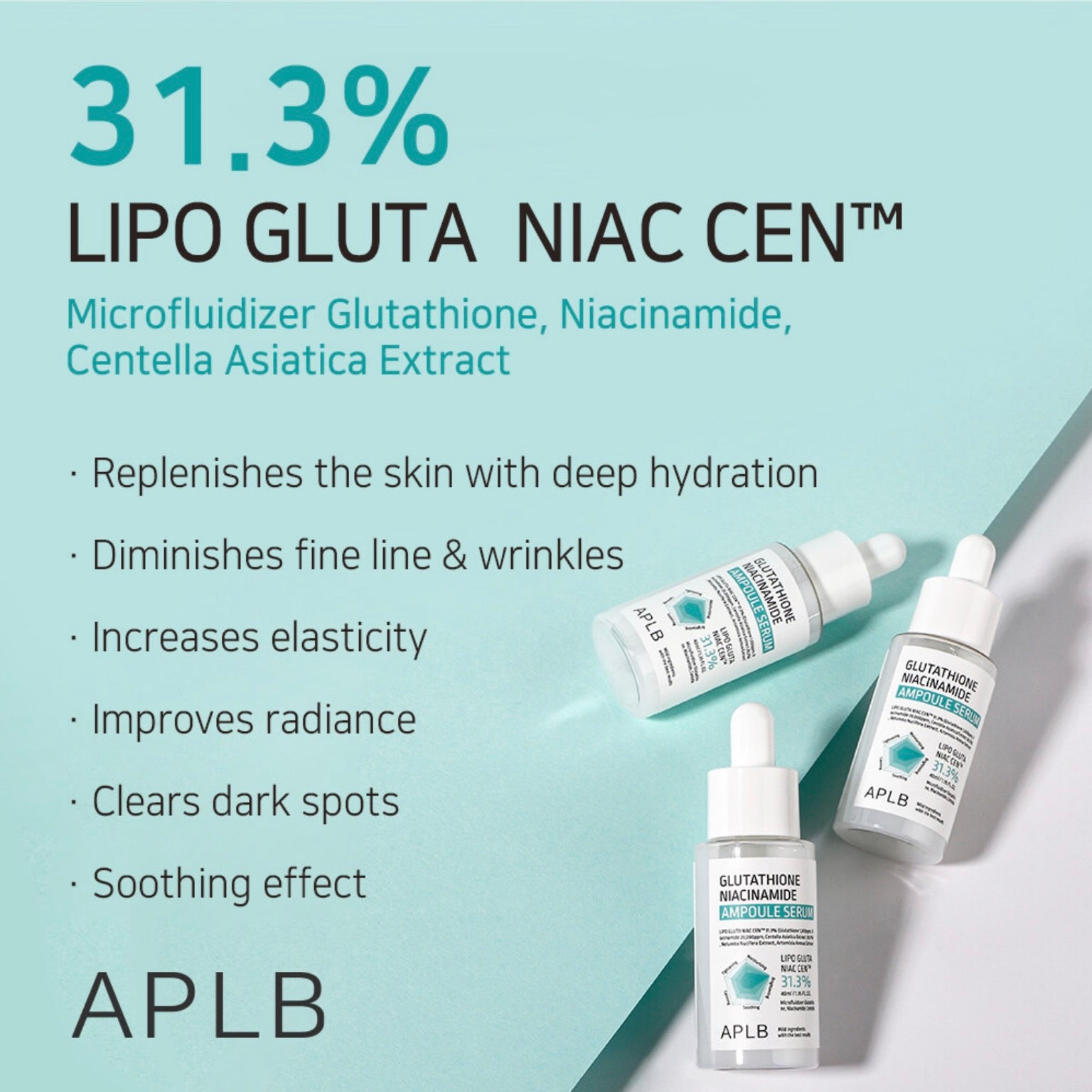 glutathione niacinamide serum APLB Glutathione Niacinamide Ampoule Serum 40ml – Dark Spot & Brightening Korean Serum glutathione niacinamide serum APLB Glutathione Niacinamide Ampoule Serum 40ml – Dark Spot & Brightening Korean Serum