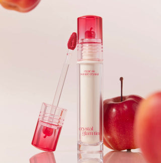 CLIO Crystal Glam Tint (Apple Series) + Velvet Lip Pencil Mini Set - Sk1ntro