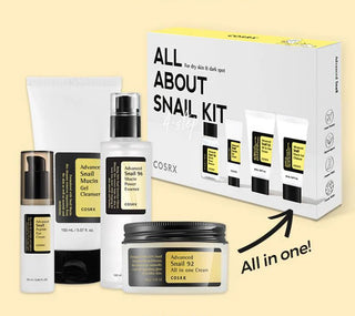 COSRX ALL ABOUT SNAIL KIT 4-step - Sk1ntro