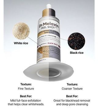 Dr. Melaxin Peel Shot Exfoliating Black Rice Ampoule 80ml