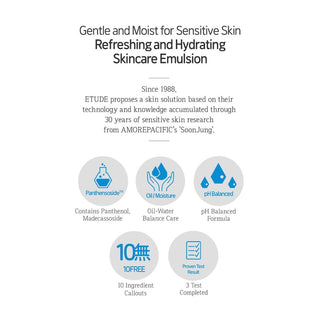 ETUDE Soonjung 10-Free Moist Emulsion 130ml