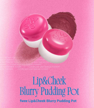 fwee Lip & Cheek Blurry Pudding Pot - RS05 Film - Sk1ntro