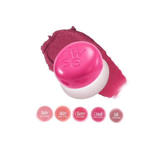 fwee Lip & Cheek Blurry Pudding Pot + Pendant Keyring - PK02 Skirt