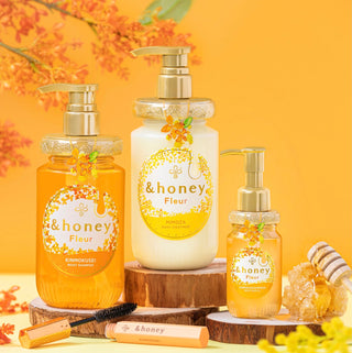 &Honey Fleur Kinmokusei & Mimosa Moist Hair Oil - Sk1ntro