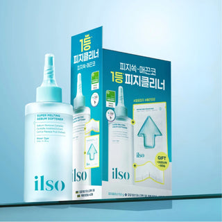 ilso Super Melting Sebum Softener 150ml Special Set (+Cotton Pad 40pcs + Peptide Pore Tension Mask Sheet 1ea)
