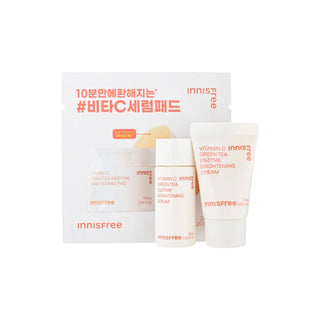 innisfree Vitamin C Green Tea Enzyme Brightening Trio Kit
