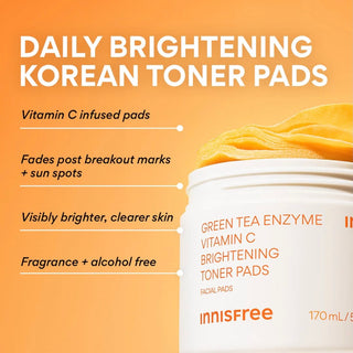 innisfree Vitamin C Green Tea Enzyme Brightening Trio Kit