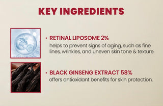 KSECRET SEOUL 1988 Serum: Retinal Liposome 2% + Black Ginseng 30ml