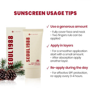 KSECRET SEOUL 1988 Sun: Pine Tree + Ceramide 50ml