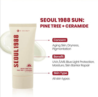 KSECRET SEOUL 1988 Sun: Pine Tree + Ceramide 50ml