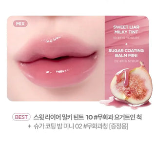 lilybyred Sweet Liar Milky Lip Tint Set (+Sugar Coating Balm Mini)