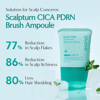 Lilyeve SCALP:TURN CICA PDRN Brush Ampoule 100ml