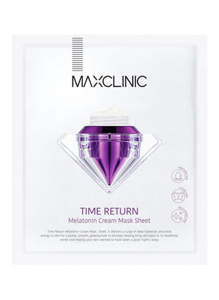 MAXCLINIC Time Return Melatonin Cream Mask Sheet - Sk1ntro