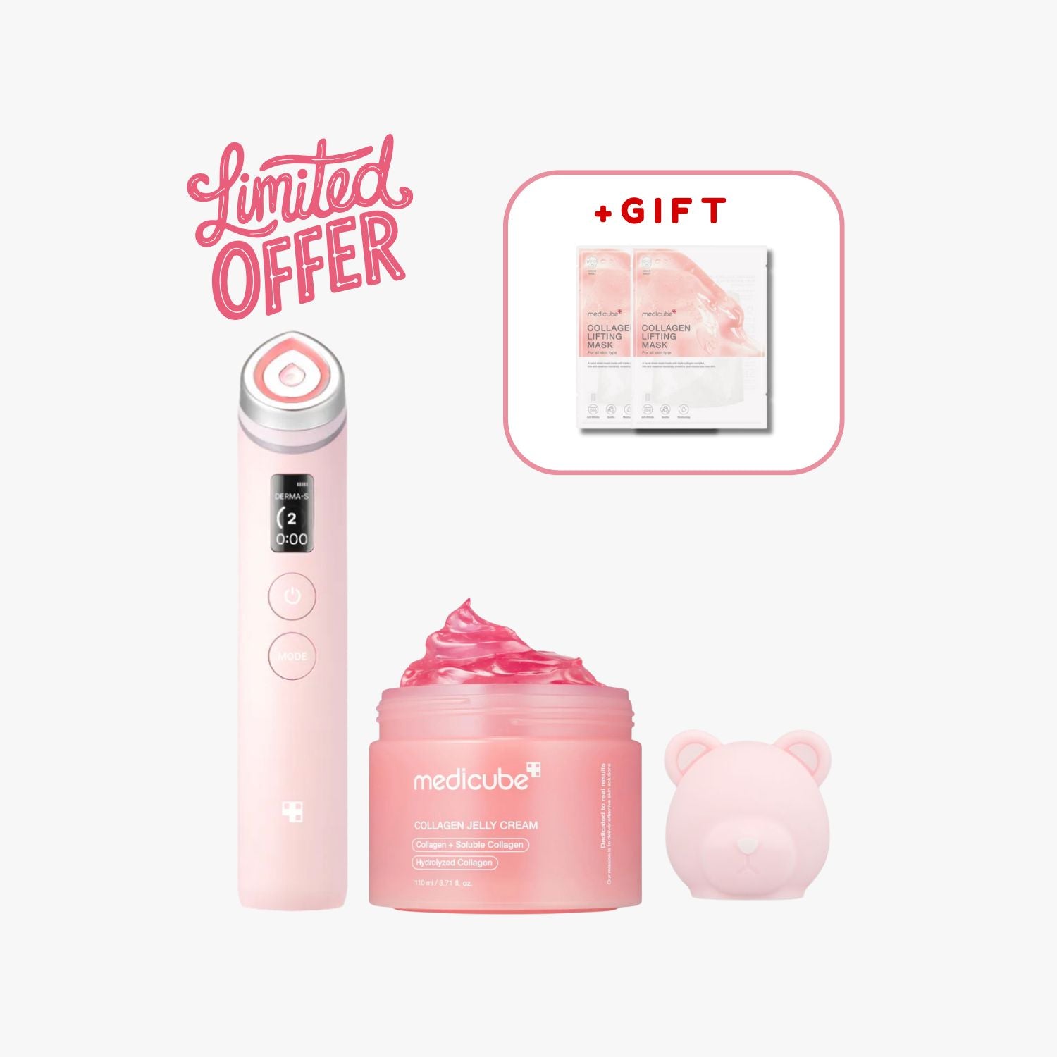 [Limited Offer] medicube Age-R Booster Pro Pink Collagen Booster Set