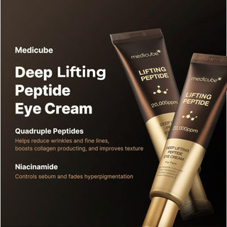 medicube Deep Lifting Peptide Eye Cream for Face 30ml
