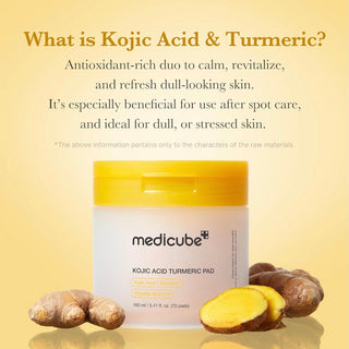 Medicube Kojic Acid Turmeric Pad 70pads
