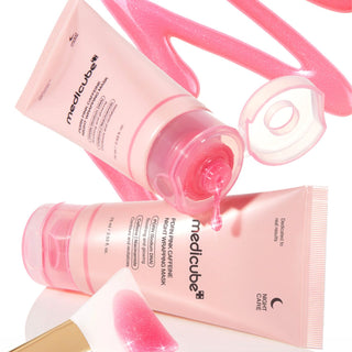 medicube PDRN Pink Caffeine Night Wrapping Mask 75ml