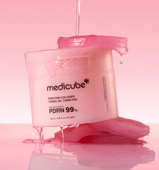 medicube PDRN Pink Collagen Toning Gel Toner Pad 70pads