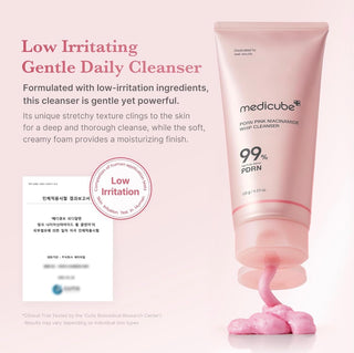 medicube PDRN Pink Niacinamide Whip Cleanser 120g