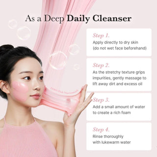 medicube PDRN Pink Niacinamide Whip Cleanser 120g