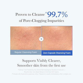 medicube Zero Pore SA Clear Capsule Cleansing Foam 120g