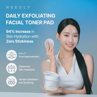 Needly Daily Toner Pad 60 Pads - Sk1ntro