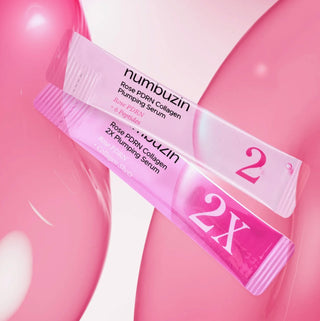 numbuzin No.2 Rose PDRN Collagen Plumping Serum Duo 10ml (Mild + Intensive)