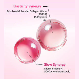 numbuzin No.2 Rose PDRN Collagen Plumping Serum Duo 10ml (Mild + Intensive)