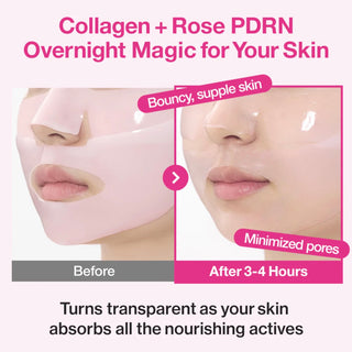 numbuzin No.2 Rose PDRN Overnight Collagen Mask