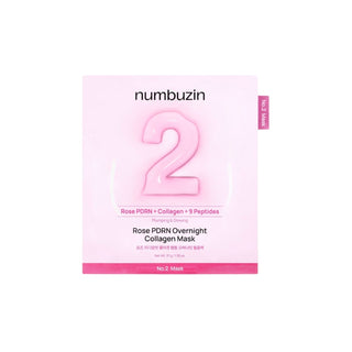 numbuzin No.2 Rose PDRN Overnight Collagen Mask