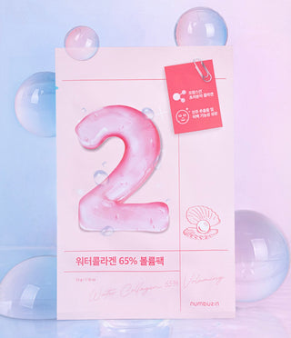 numbuzin No.2 Water Collagen 65% Voluming Sheet Mask - Sk1ntro