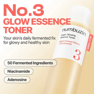Numbuzin No.3 Super Glowing Essence Toner 200ml