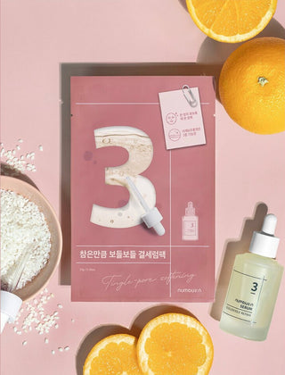 numbuzin No.3 Tingle-Pore Softening Sheet Mask - Sk1ntro