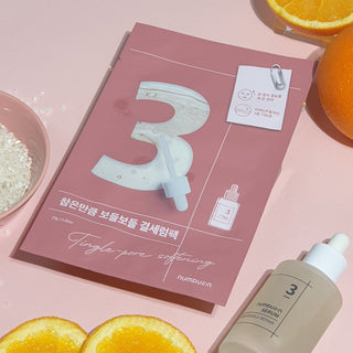 numbuzin No.3 Tingle-Pore Softening Sheet Mask - Sk1ntro