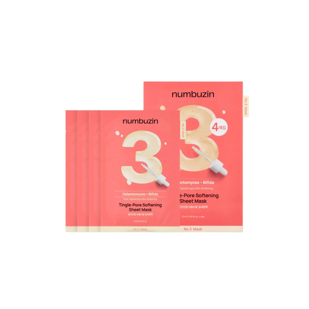 numbuzin No.3 Tingle-Pore Softening Sheet Mask